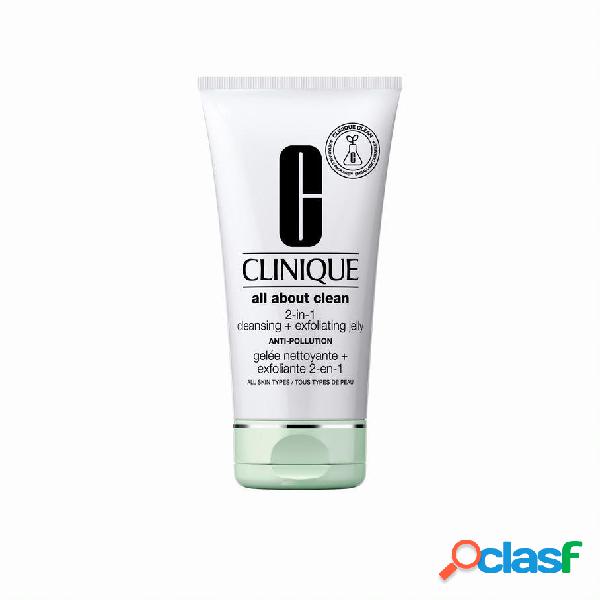 Clinique all about cleann 2in1 cleanser e exfoliator 150 ml