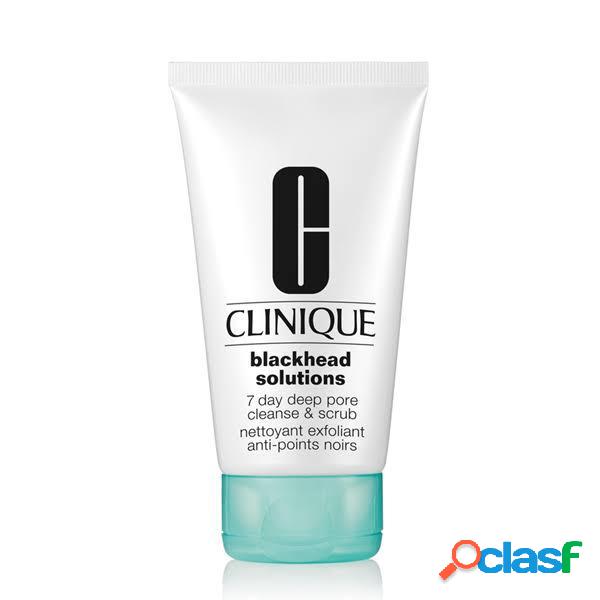Clinique blackhead solutions 7 day deep pore cleanse & scrub