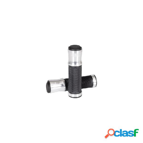 Coppia manopole LSL 22mm forate grigio