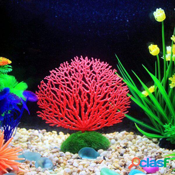 Corallo di simulazione fondali paesaggio corallo pesce