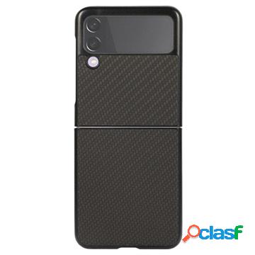 Cover Samsung Galaxy Z Flip3 5G Slim - Fibra di carbonio -