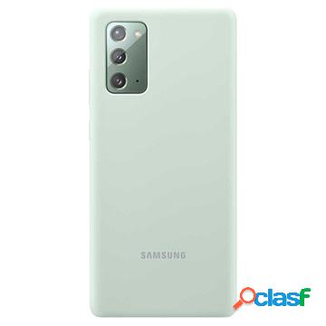 Cover in silicone per Samsung Galaxy Note20 EF-PN980TMEGEU -