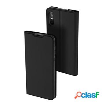 Custodia Flip Dux Ducis Skin Pro Xiaomi Redmi 9A - Nera