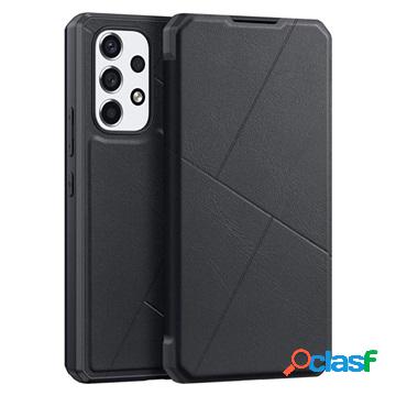 Custodia Flip Dux Ducis Skin X Samsung Galaxy A53 5G - Nera