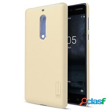 Custodia Nillkin Super Frosted Shield per Nokia 5 - Oro