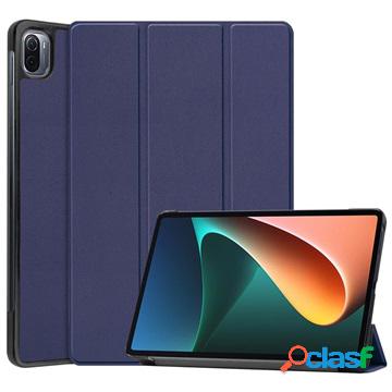 Custodia Smart Folio per Xiaomi Pad 5 serie Tri-Fold - blu