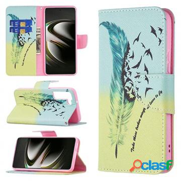 Custodia a Portafoglio Wonder Series per Samsung Galaxy S22