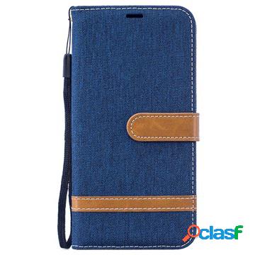 Custodia a Portafoglio per Samsung Galaxy M10 Serie Canvas