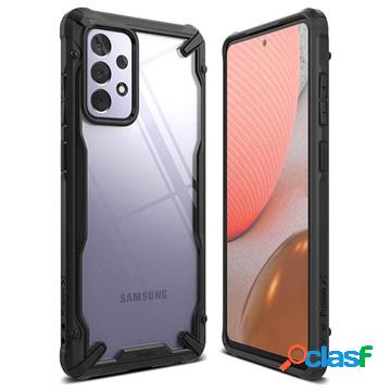 Custodia ibrida Ringke Fusion X Samsung Galaxy A72 5G - nera