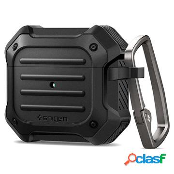 Custodia ibrida Spigen Tough Armor AirPods 3 - nera