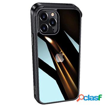 Custodia ibrida Sulada Minrui per iPhone 13 Pro Max - nera