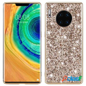 Custodia ibrida per Huawei Mate 30 Pro serie Diamond - Oro