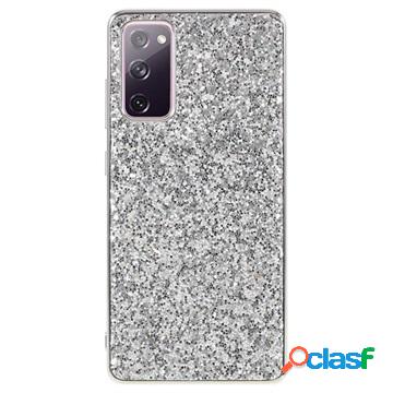 Custodia ibrida per Samsung Galaxy S20 FE serie Glitter -