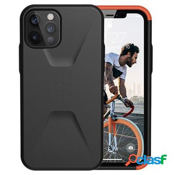 Custodia ibrida per iPhone 12/12 Pro UAG Civilian - nera