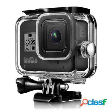 Custodia impermeabile nera per GoPro Hero 8 con filtro per