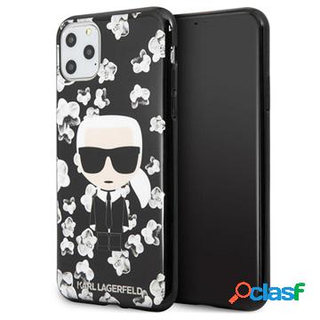 Custodia in TPU Karl Lagerfeld Flower per iPhone 11 Pro Max