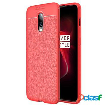 Custodia in TPU Premium Slim Fit OnePlus 6T - Rossa