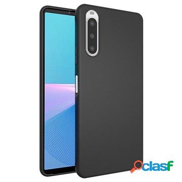 Custodia in TPU antiscivolo per Sony Xperia 10 IV - nera