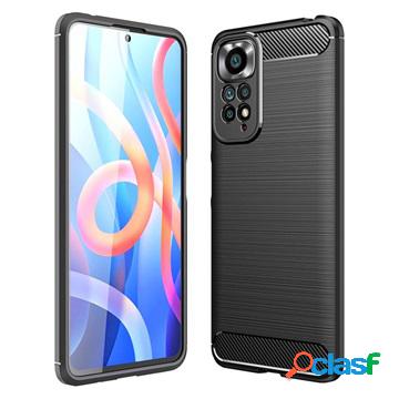 Custodia in TPU spazzolato Xiaomi Redmi Note 11/11S - Fibra