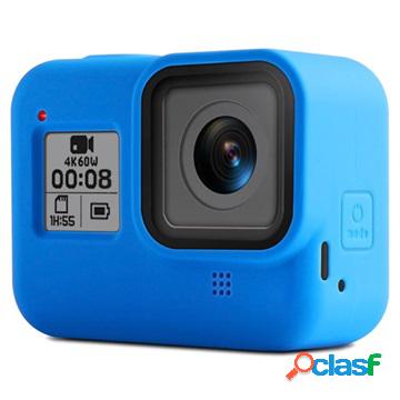 Custodia in silicone per GoPro Hero 8 - blu
