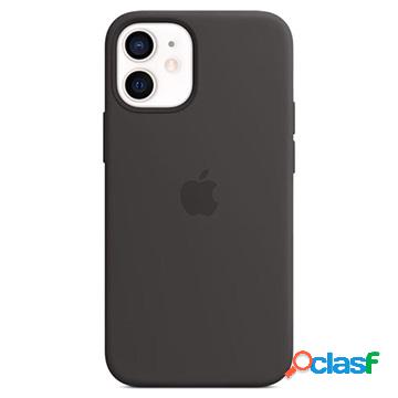 Custodia in silicone per iPhone 12 Mini Apple con MagSafe