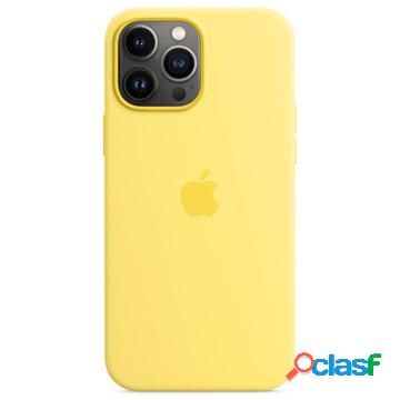 Custodia in silicone per iPhone 13 Pro Max Apple con MagSafe