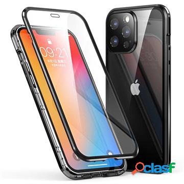 Custodia magnetica Luphie per iPhone 13 Pro - nera
