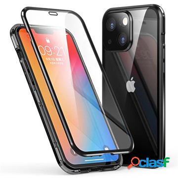 Custodia magnetica Luphie per iPhone 13 mini - nera