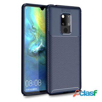 Custodia per Huawei Mate 20 X Beetle in fibra di carbonio -