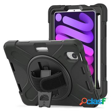 Custodia per iPad Mini (2021) Heavy Duty 360 con cinturino