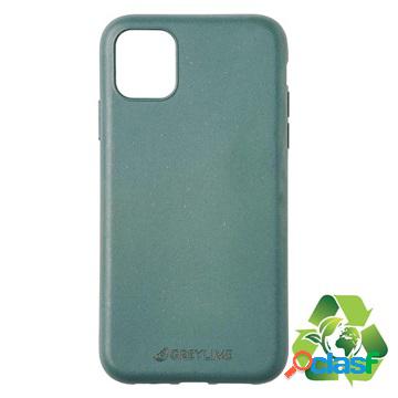 Custodia per iPhone 11 biodegradabile GreyLime - Verde