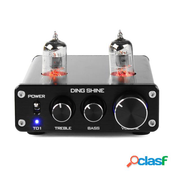 DING SHINE HiFi Digital 6J1 Vacuum Tube Acuti Mini Stereo