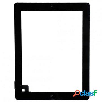 Display in vetro e touch screen per iPad 2 - Nero