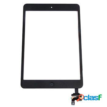 Display in vetro e touch screen per iPad mini - Nero