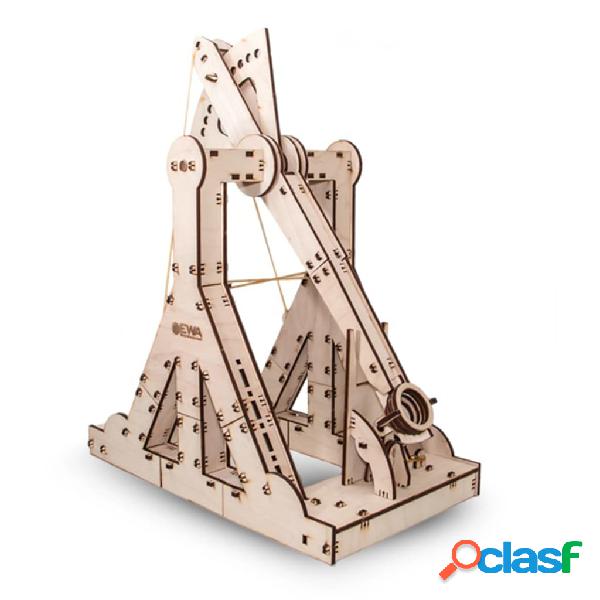 Eco-Wood-Art Kit per Modellino in Legno 94 pz Trebuchet