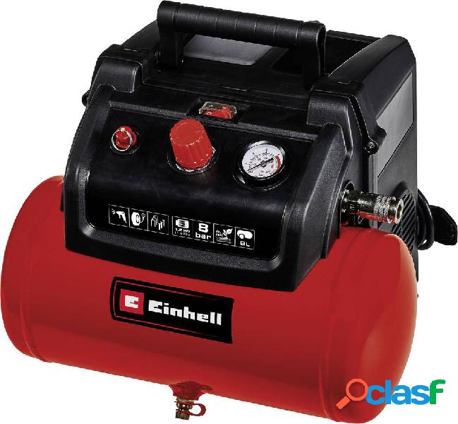 Einhell Compressore TC-AC 190/6/8 OF Set 6 l 8 bar