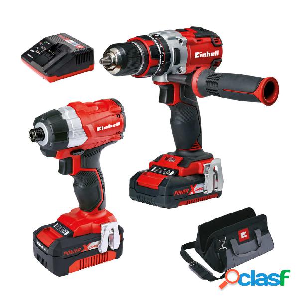 Einhell Set Elettroutensili 18V Twin Pack BL