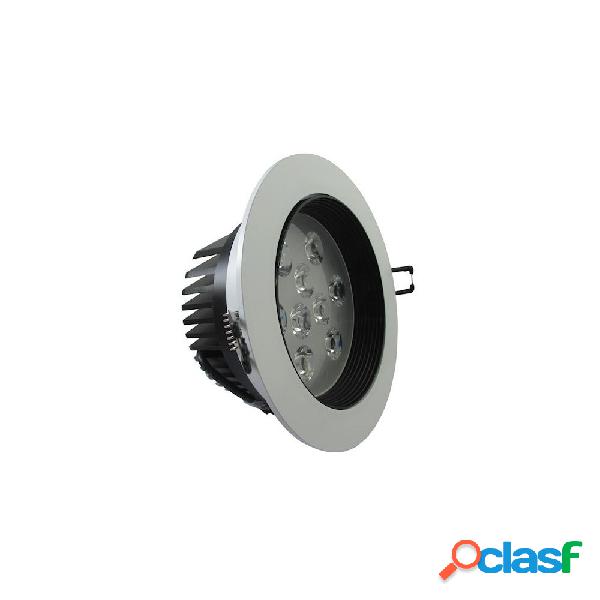 FARETTO LED INCASSO A MOLLA CON ALETTE 3 5 7 9 12 15 18 W