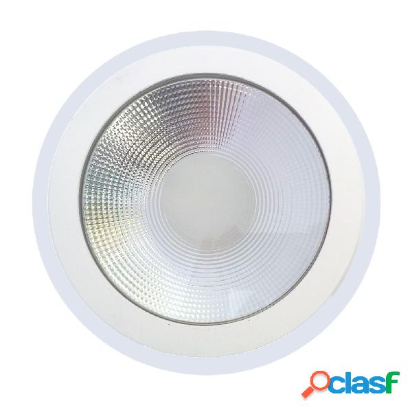 FARO FARETTO PANNELLO AD INCASSO A LED IN VETRO TONDO 10