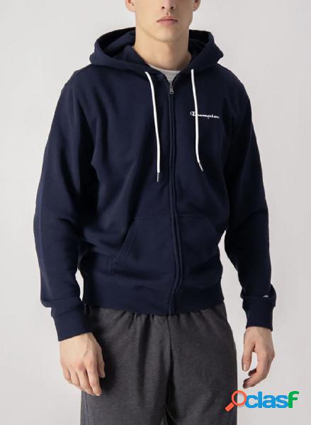 FELPA CAPPUCCIO FULL ZIP CLASSIC LOGO