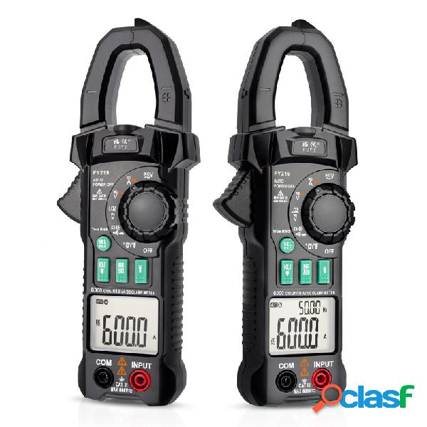 FUYI FY219 Doppio Schermo AC/DC True RMS Digital Clamp Meter