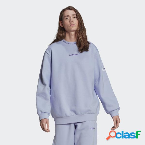 Felpa Trefoil Linear Crew
