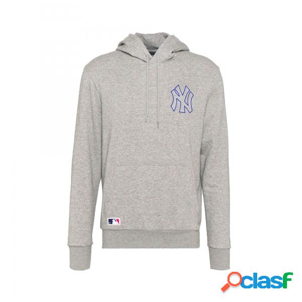 Felpa con cappuccio grigia degli Yankees New Era - Felpe con