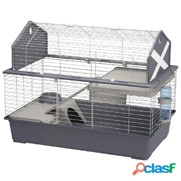 Ferplast Conigliera Barn 100 96x57x73 cm Grigia