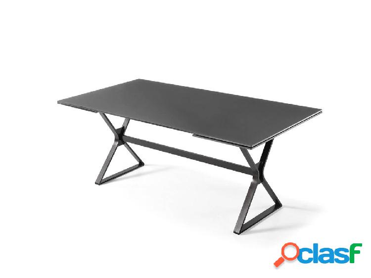Fiam Hype Tavolo Allungabile - L. 200 - Grigio Lava