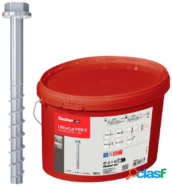 Fischer 563926 UltraCut FBS II 10x70 15/5 US Eimer(160) Vite