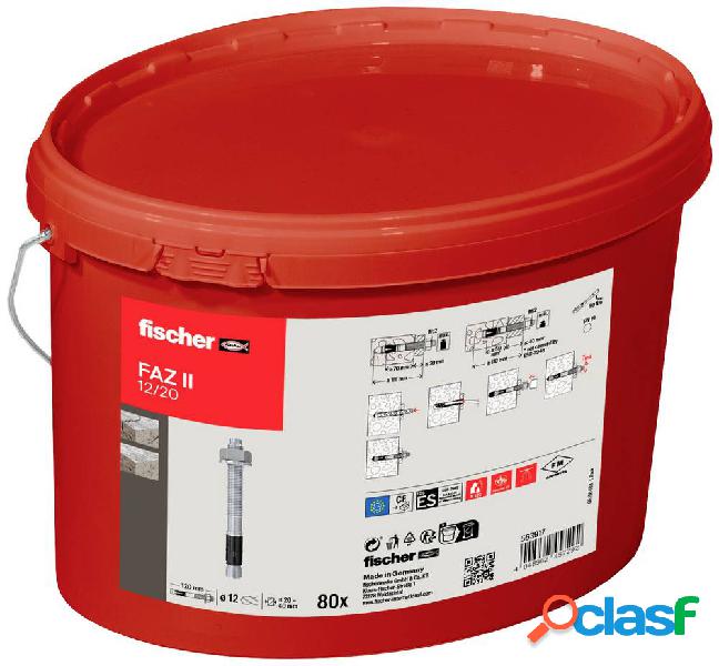 Fischer FAZ II 12/20 Eimer (80) Ancoraggio a cuneo 120 mm 12