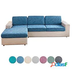 Fodera per cuscino per divano elastico jacquard tinta unita