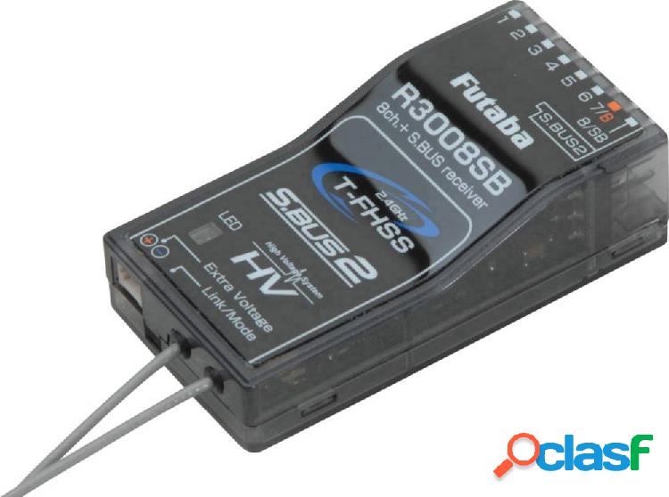 Futaba R3008SB Ricevitore a 8 canali 2,4 GHz Sistema innesto