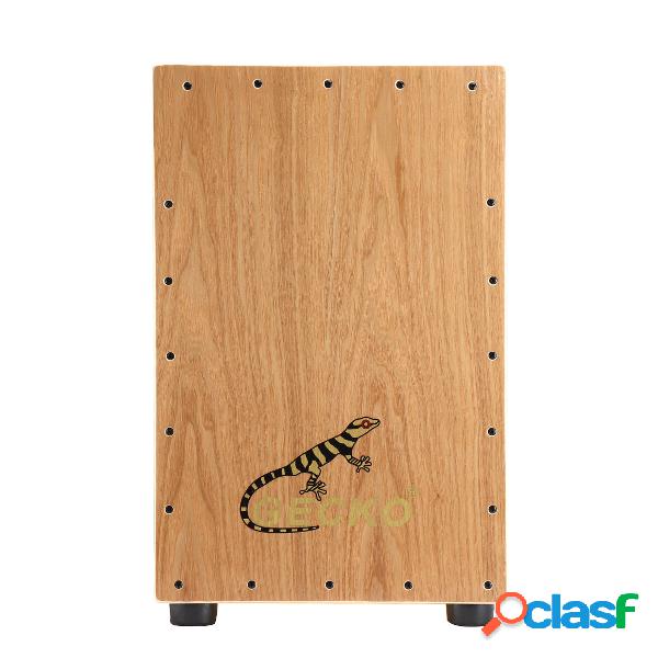 GECKO Cajon per percussioni a mano Scatola Batteria